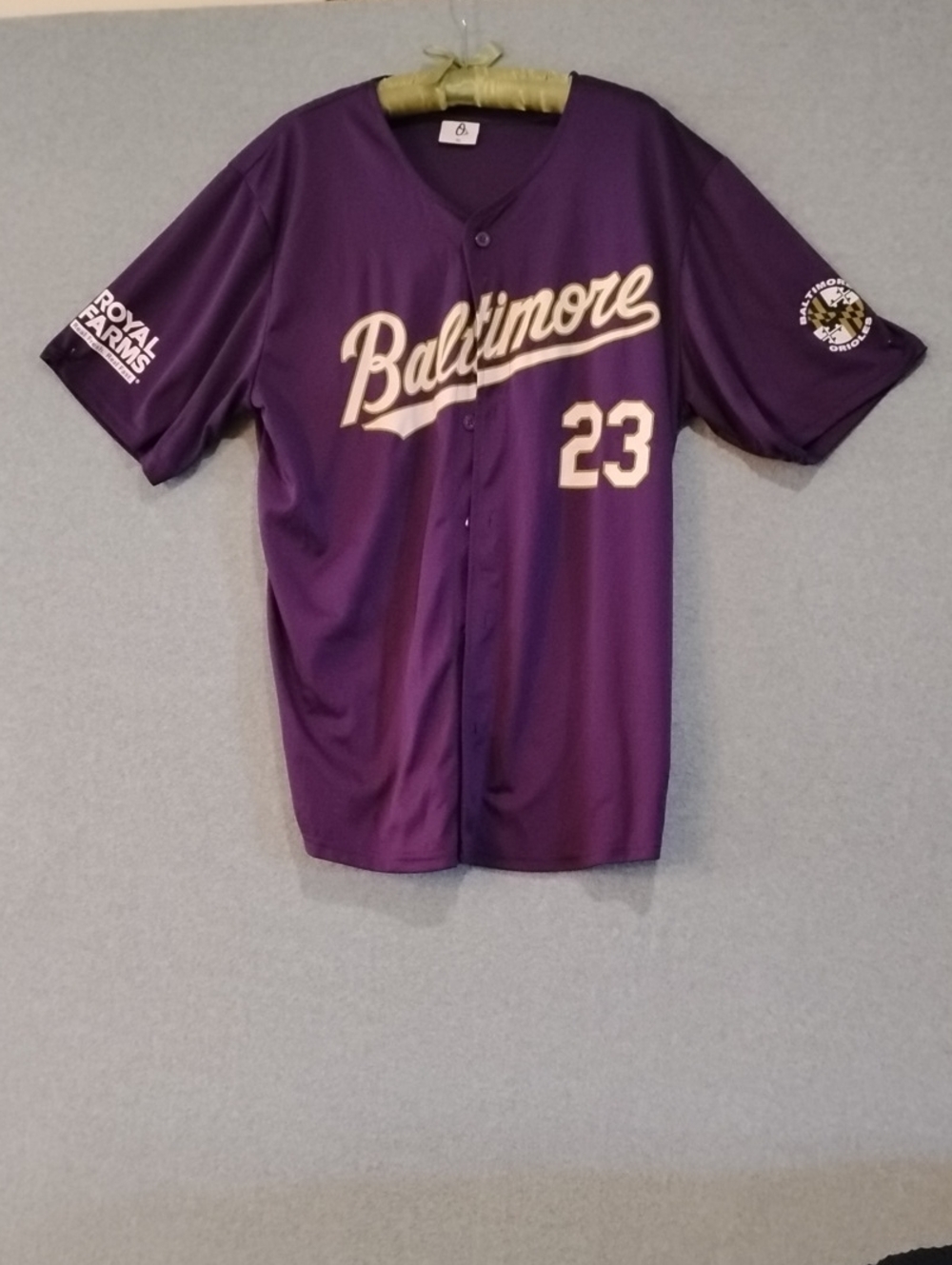 Baltimore Orioles Purple Baseball Jersey - #23